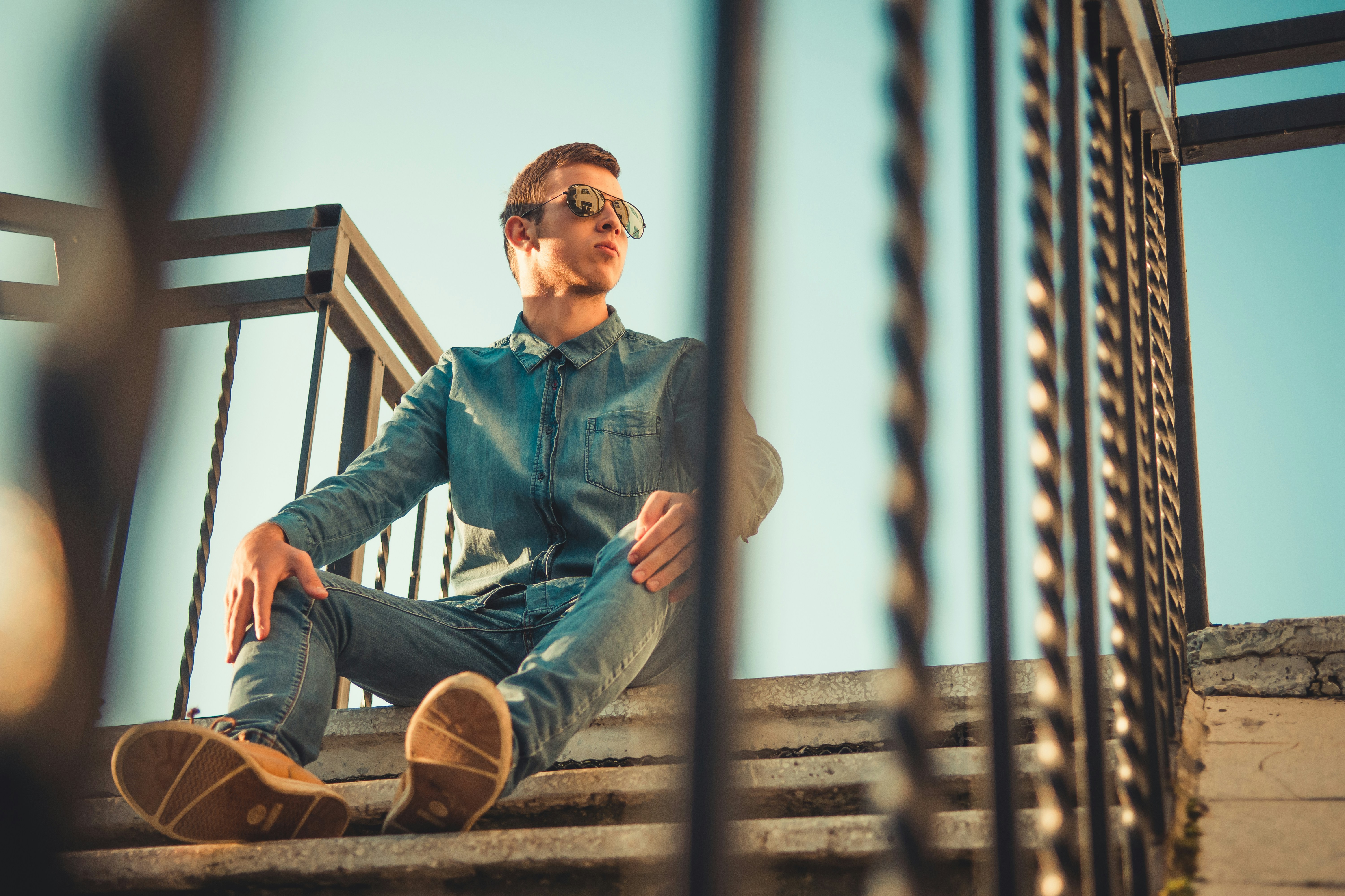 Hombres activos saludables